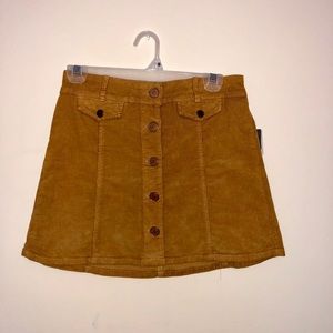 Urban Outfitters- Mustard Corduroy Shirt